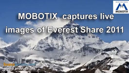 MOBOTIX M12 World's Highest Webcam installed at Mount Everest to Capture Live Images