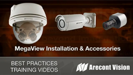 Arecont Vision MegaView Megapixel IP Cameras - Setup, Installation & Mounting