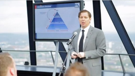 MOBOTIX Showroom in 30 St Mary Axe,  Swiss Re Building, England