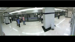 Panorama 180°: Subway Station
