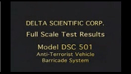 DSC501 Barricade System K54 Crash Certified