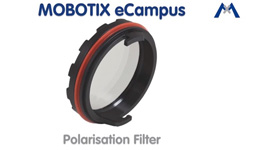 MOBOTIX Polarization Filter for Reduction of Reflection & Enhance Color & Contrast