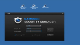 Samsung Security Manager CMS Management Software For Samsung Devices (DVR/IP cameras/NVR)
