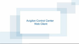Accessing Avigilon Control Centre (ACC) Web Client Software from Web Browser