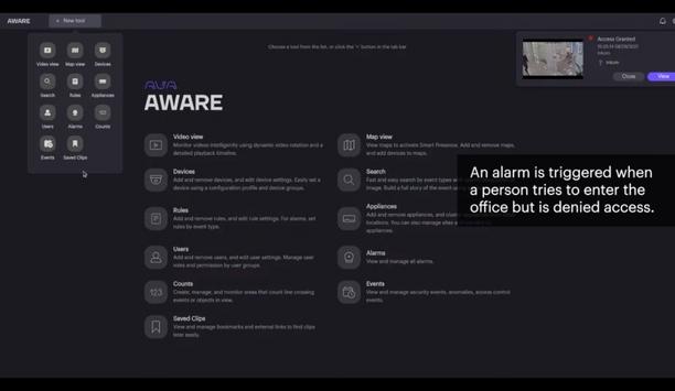Ava Aware Cloud And Nedap AEOS Access Control Integration
