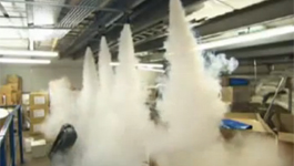 Concept Smoke Screen Ducted Run Single Security Fog Generator