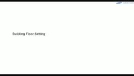 Settings for Building Floor in Samsung Access Management Software (SAMS)
