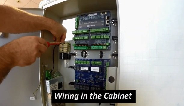 Gallagher Security - Dual Cabinet 12V Wiring