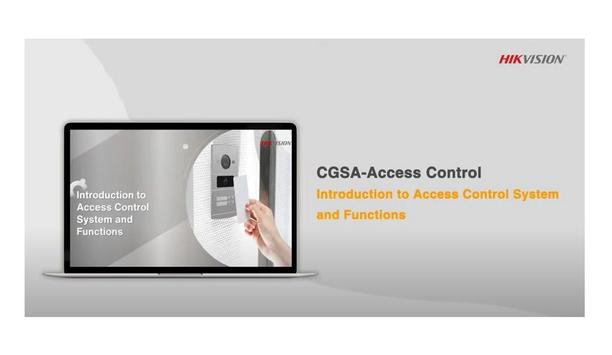 Hikvision Introduces CGSA-Access Control And Functions