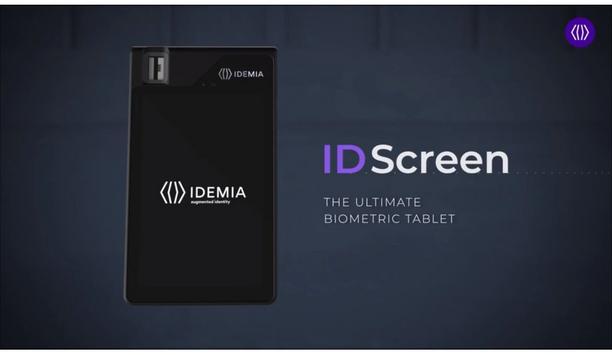 IDEMIA ID Screen, The Ultimate Multi Applications Biometric Tablet