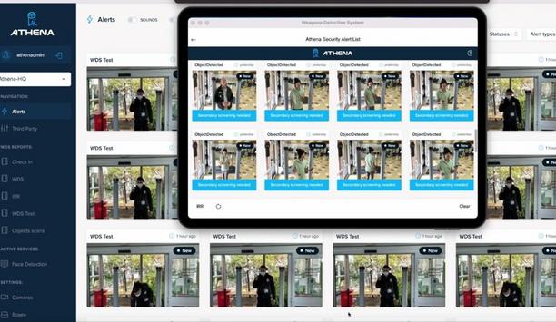 Incident Response Reporting With Tracking With Athena Weapons Detection System