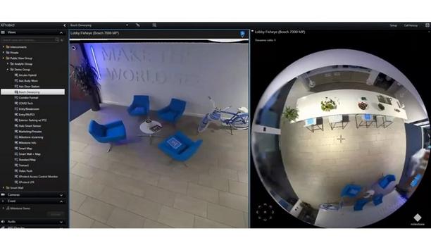 Milestone Gives A Demo Of 360 Dewarping