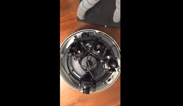 Arecont Vision SurroundVideo Omni G3 Time-lapse Of Camera Lens Movement