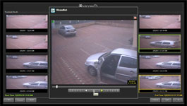 ViconNet VMS - Thumbnail Search Feature
