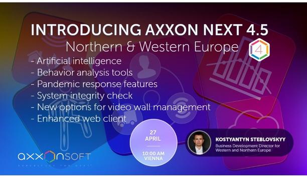 Introducing Axxon Next 4.5 - Northern & Western Europe