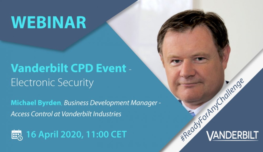 Vanderbilt VBBNRI Access control reader Specifications Vanderbilt